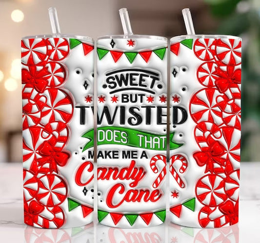 Sweet but twisted tumbler