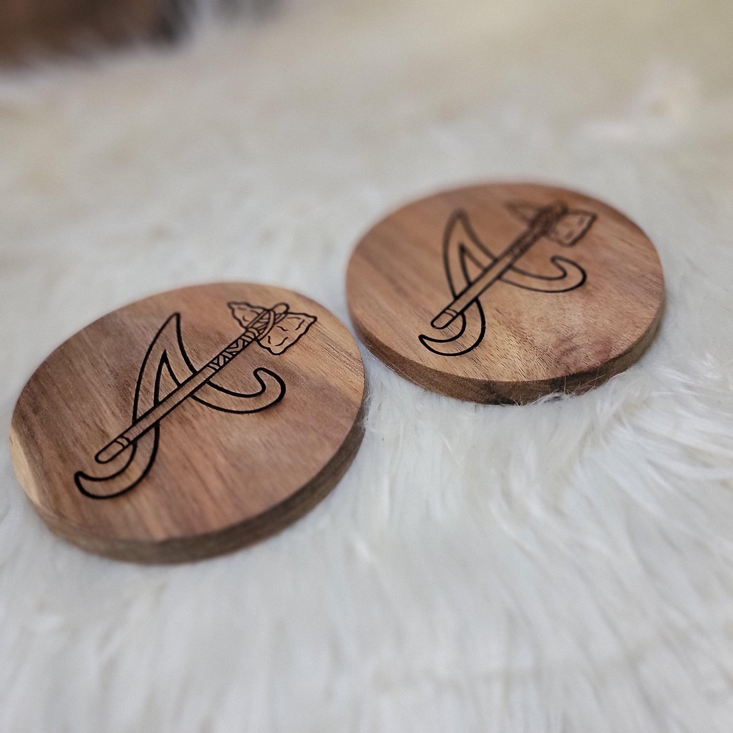 Braves Inspired Coasters